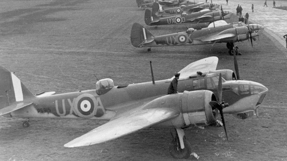 Bristol Blenheim Crash
