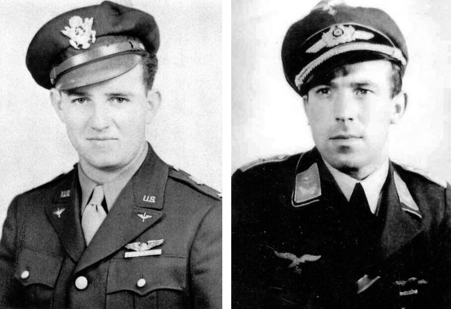Charlie Brown (left) and Franz Stigler (right)